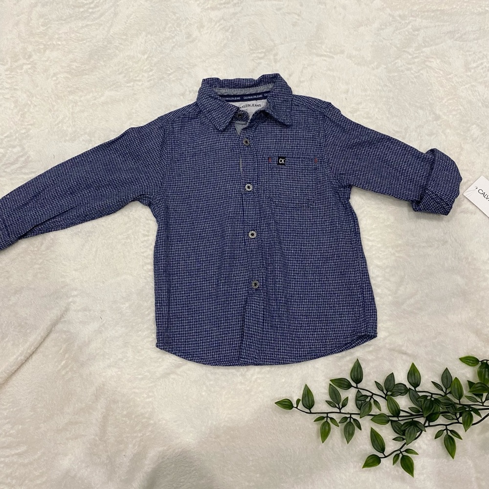 Calvin Klein button down toddler